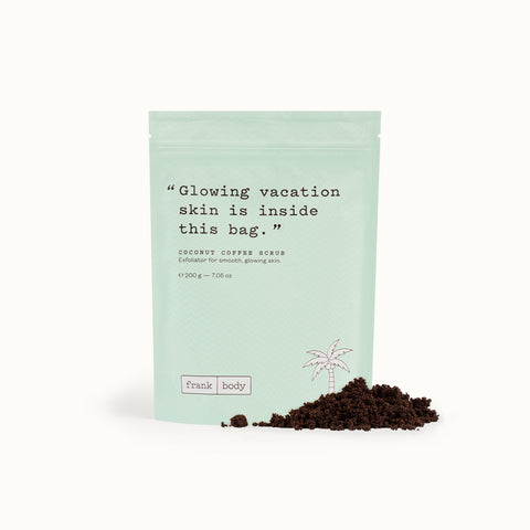 Frank Body Coconut Coffee Scrub 100g Travel Size