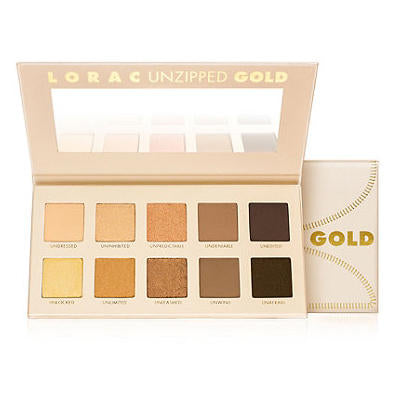 Lorac Unzipped Eyeshadow Palette - Gold