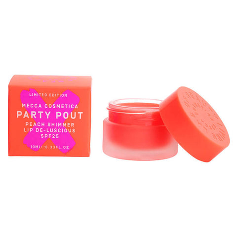Mecca Cosmetica Tinted Lip De Luscious SPF 25 - Peach Shimmer